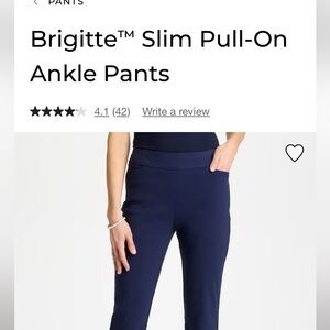 Chico’s Brigitte Ankle Pants
